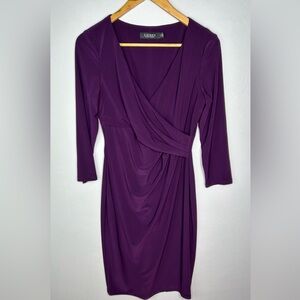 Ralph Lauren Deep Purple Mini Dress